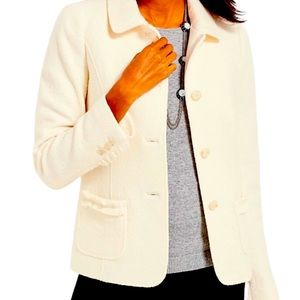 Talbots Cream Colored Jacket
